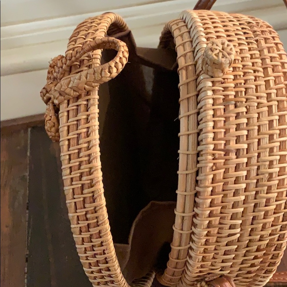 Round Raffia Bag - Picture 5 of 7
